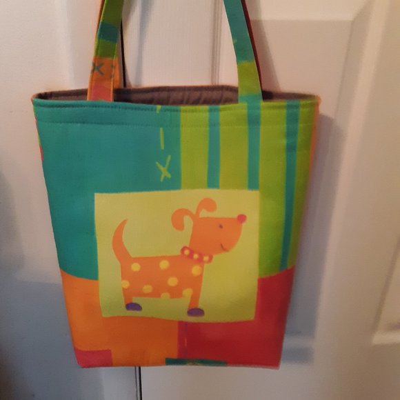One of a Kind Large Book/Laptop Bag - Picture 1 of 7